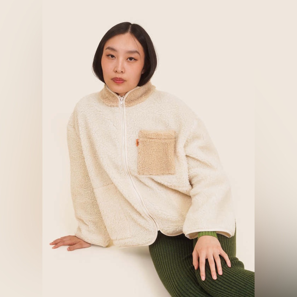 Cozy Cream Sherpa Jacket